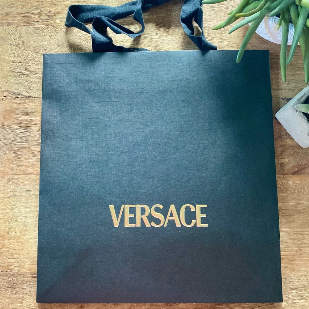 VERSACE Signature Medium Shopping Bag New Version